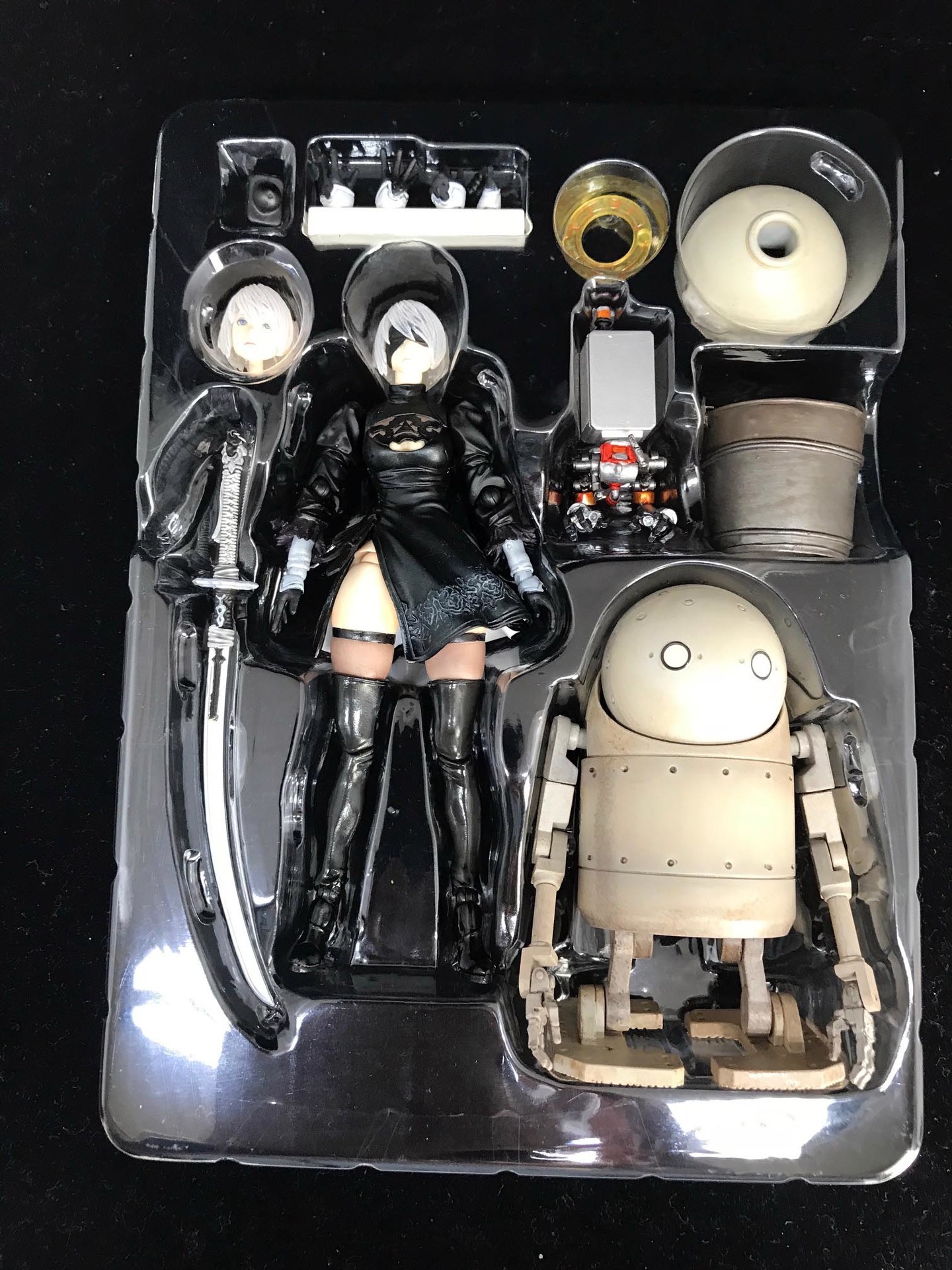 ブリングアーツ ニーアオートマタ 2B&機械生命体(2体セット