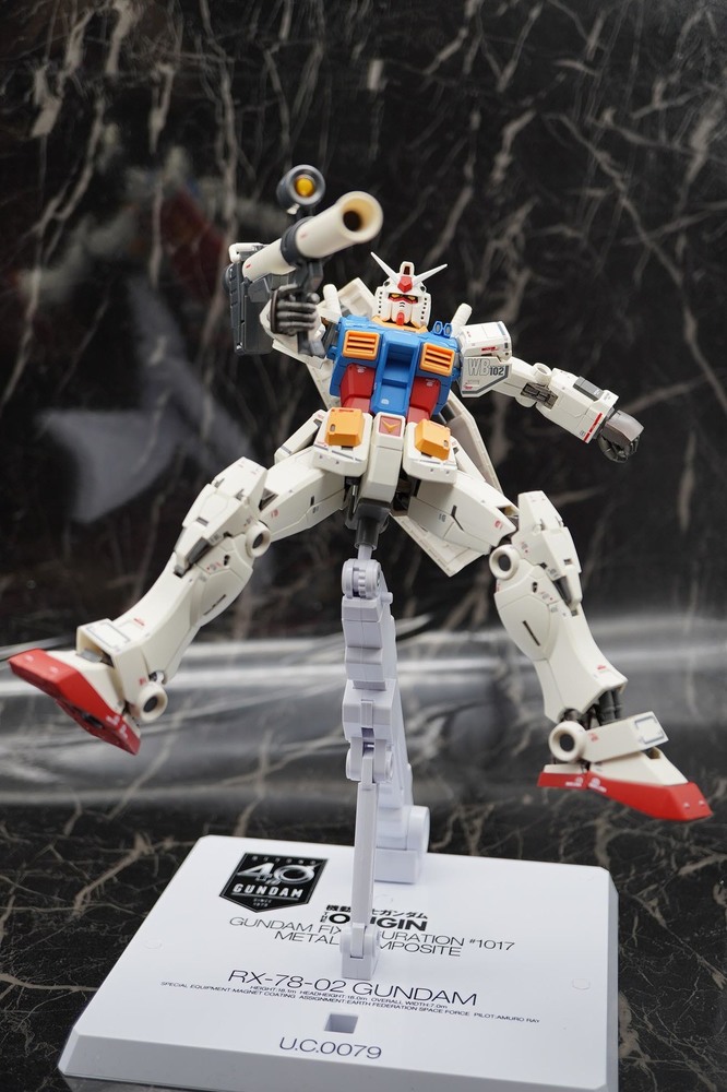 Gundam Fix Figuration Metal Composite ガンダム 40周年記念ver フィギュアヲタ最前線